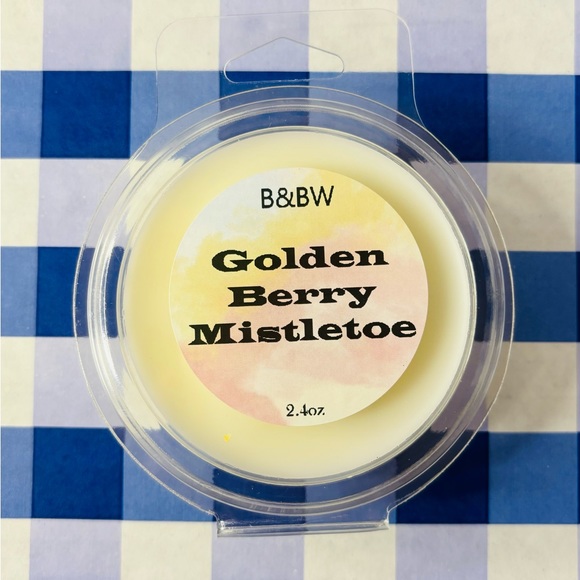 Bath and Body Works Wax Melts Golden Berry Mistletoe - Picture 2 of 5
